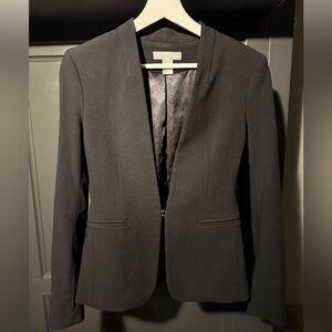 Polished, Lined Black H&M Blazer